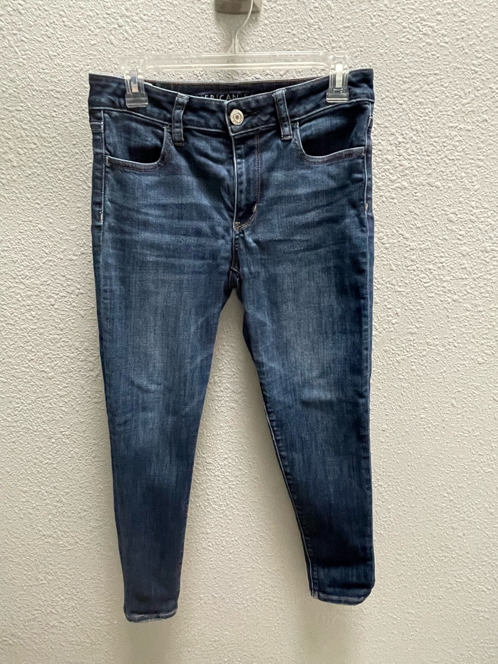 American Eagle - Women’s Hi-Rise Jegging - Size 8 Short - Dark Indigo Blue